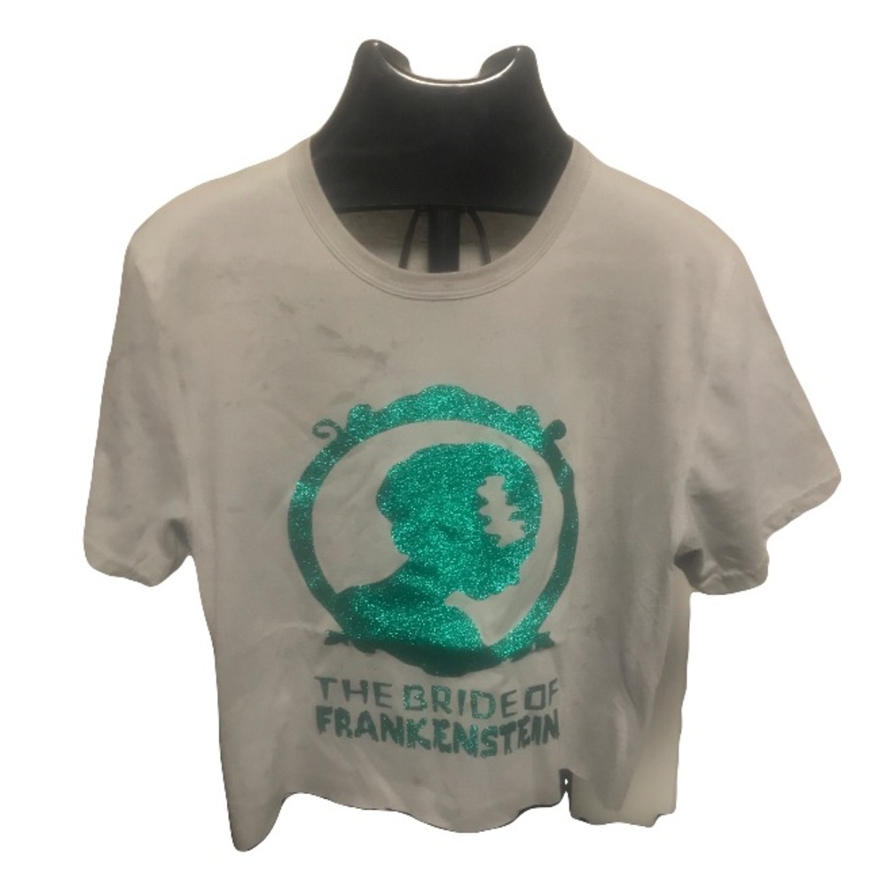 Bride of Frankenstein crop top